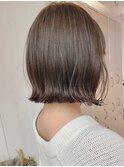 ボブ/インナーカラー/縮毛矯正/髪質改善/顔まわり/ショートボブ