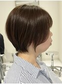 ハイライトカラーミルクティーベージュケアブリーチダブルカラー