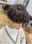 神戸三宮波巻きパーマ