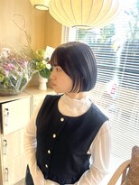 アエル(aeru)&nbsp;ぱたっとボブ/ダークグレージュカラー