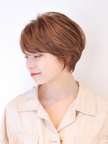 アイスバーグ(eyesburg)&nbsp;10代20代30代◎大人気ショコラブラウン耳かけショートボブ