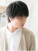 20代30代アースカラービジネス爽やかメンズショートF越谷