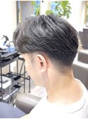 【Hale】ダークアッシュ/ニュアンスパーマNo1114韓国マッシュ