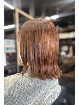 アローズ 荒尾店(arose) ほんのりピンク艶カラー