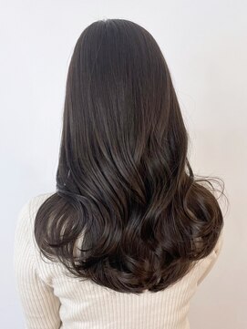 アイティー バイ アルバム 中野店(IT by ALBUM) 美髪韓国ヘアロング顔周りレイヤーくびれヘア_ba495271