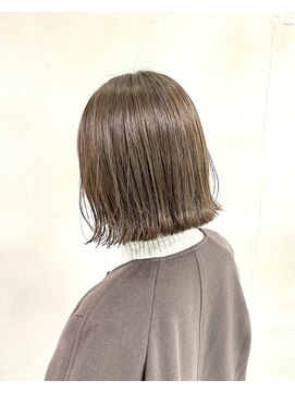 ハルキミナトジャパン 神戸(HARUKI MINATO japan) 切りっぱなしボブ 20代30代40代ヘア 小顔 神戸ボブ 三ノ宮