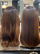 リブロ(LiBro)&nbsp;ショコラベージュココアベージュマロンベージュフェミニンロング