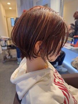 ボニークチュール(BONNY COUTURE) レイヤーショート 白髪ぼかしボブ・神戸ショート・神戸ボブ