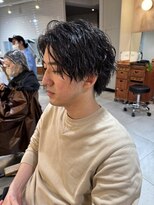 キャンバス バイ ネオリーブ 横浜西口(Canvas by neo.)&nbsp;横浜★ツイストスパイラルメンズパーマ
