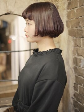 マギーヘア(magiy hair) magiyhair【nico】ラベンダーピンク　ボブ