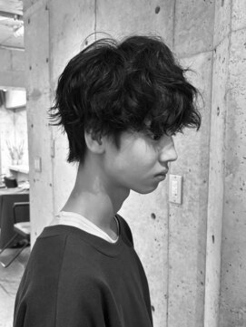 エイム(aim) シャドウパーマ【ソフトな質感/無造作ヘア】