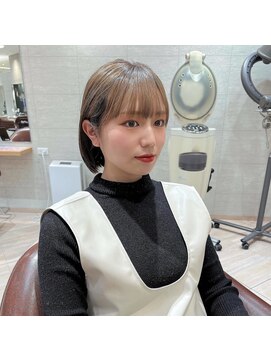 エアー 久留米(AIR) 王道切りっぱなしボブ