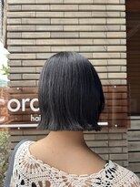 コーディアルヘア 白川本店(Cordial hair)&nbsp;切りっぱなしボブ