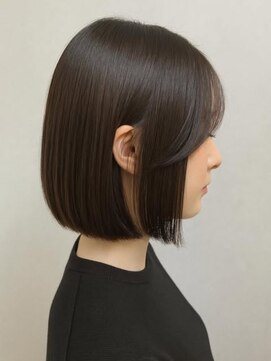 ジェネスタ(GENESTA) 20代髪質改善韓国前髪シースルーレイヤーカット顔周り