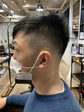 フラココ 神楽坂(hurakoko kagurazaka) 【担当：森口】スポーティフェードスタイル