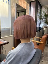 プライマル 稲毛店(PRIMAL)&nbsp;イメチェンチェリーブラウンフェミニンモードダークアッシュ