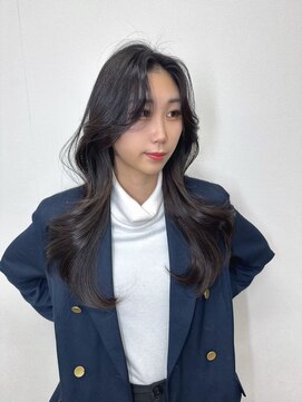 ザシェノンウメダ(THA CHAINON UMEDA) 心斎橋/着物ヘア/大人ガーリー/ダークアッシュ/似合わせカット