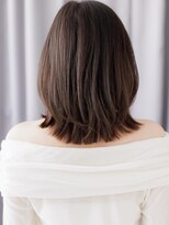 カバーヘア イヴ 戸頭店(COVER HAIR EVE)&nbsp;ダークアッシュくびれミディアムレイヤーカットZ戸頭30代40代UP