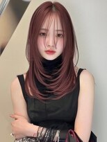 ネハス 名古屋栄店(nehus.) ブリーチ/クラゲヘアー/小顔に見せるヘア/ココアベージュ