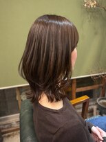 美容室カードル 新小岩店(Cadre)&nbsp;ボブレイヤー/うる艶カラー/くびれミディ