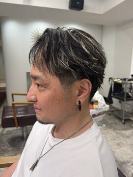 メゾンフォーメン 心斎橋店(Maison for men) 大人のハイライトスタイル/ハーフバック/メンズスタイル