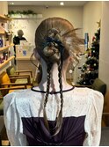 人気ヘアセット 韓国カチモリヘアアレンジ　10代20代30代