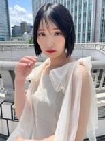 ヒマリ 自由が丘 緑が丘(Himari)&nbsp;レイヤーボブ/黒髪ボブ/切りっぱなしボブ