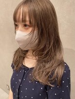 ビューティマーケット アングゥ イオンモール仙台上杉(BEAUTY MARKET ungu)&nbsp;レイヤーカット/グレージュカラー