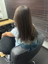 エミタス 柳通り(Emitas.)&nbsp;お子様のカラーにおすすめ♪裾ブルーカラー