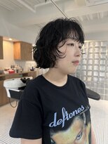 フォンセ(fonce)&nbsp;ボブのセミウェットで仕上げるパーマ