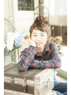 アジュール ヘアデザイン(Aｊu r hair design) カジュアルアップアレンジ