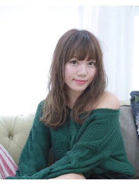 バルオン(BAR:ON) 【BAR:ON】ナチュラル×小顔バング