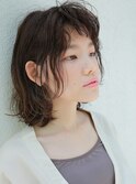 [Ravo]＊無造作パーマ大人かわいいボブ＊コスメパーマ