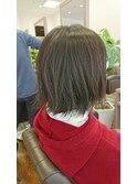 切りっぱなしボブ