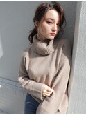 大人ナチュラル×簡単ゆるアレンジ【LUXBE 江坂駅前店】