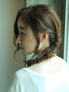 ヘアメイク フレンシア(hair make flencia) お手軽アシンメトリーアレンジ