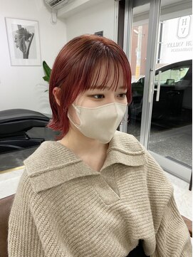 ハイバレーヘアーメゾン(HIGH VALLEY HAIRMAISON) カールボブピンク