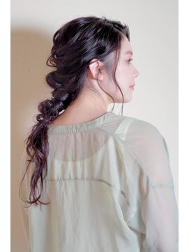 クシュ 所沢東口店(kusyu...) ハーフアップ/くるりんぱ/エアリーカール/くせ毛風カール/レトロ