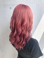 ゲーム 吉祥寺店(GAME)&nbsp;ダブルカラーピンクオレンジケアブリーチハイトーン髪質改善