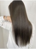 艶髪ストレート/髪質改善/ロングヘアー