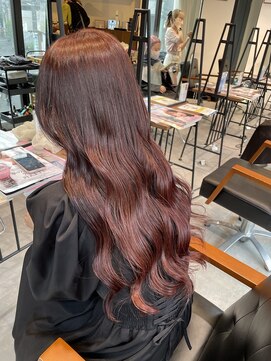 ネクストハラジュク(NEXT HARAJUKU) メルティーカラーフェミニンロング似合わせカット[原宿/表参道]