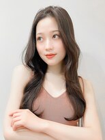 レア 表参道(L'ea)&nbsp;黒髪クラゲヘアーオリーブグレー小顔ココアベージュ