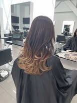 アライブ キチジョウジ(ALIVE Kichijoji) ミルクティーブラウングラデーションカラー