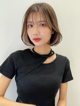 トルネード(TORNADO) 韓国風ボブ タンバルモリ イヤリングカラー 内巻きボブ t231229