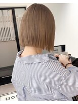 ネオリーブ クーロ(Neolive curro) 小顔タッセルボブ×美髪/イメチェン[ボブ/縮毛矯正/丸型卵型]