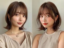 【VLOWdesign.】切りっぱなしボブstyle[表参道、韓国風、白髪ぼかし、髪質改善]