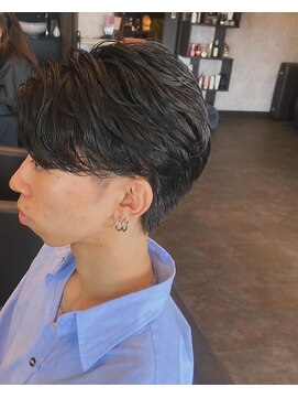 メルシー(merci) 【merci古河店】ウルフカット×ニュアンスパーマ