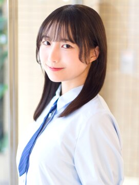 キュウ トゴシコウエン(CUE TOGOSHI-KOEN) 20代/30代/シースルーバング/まとまる清楚系レイヤー