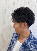 メンズ/ショート/ツイストスパイラル