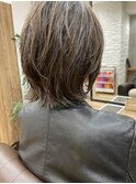 くびれミディミディアムレイヤーくびれボブレイヤーボブ恵比寿